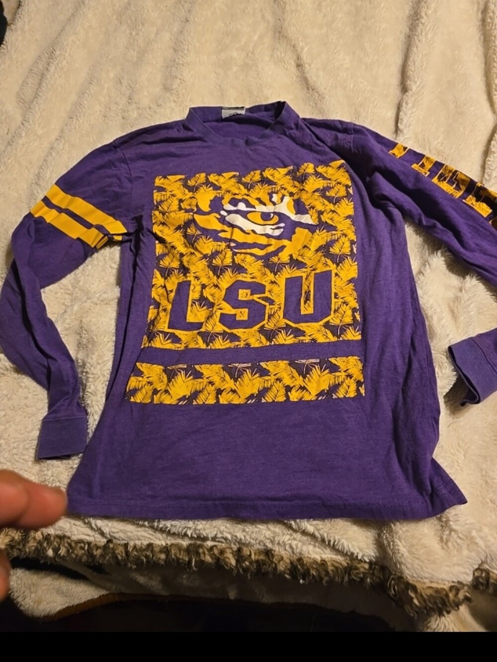 061526 LSU Tigers stadium Section 101 Men's Graphic T-Shirt medium box 22y